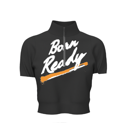 Born Ready Womens Biker Top
